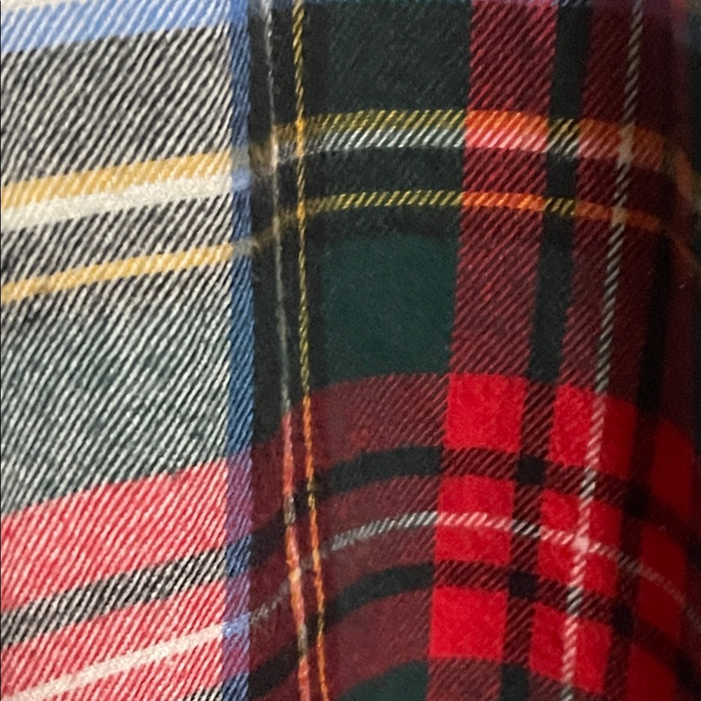 Old Navy Girls Multicolor Plaid Smock Style Dress Size 8 - Picture 3 of 4